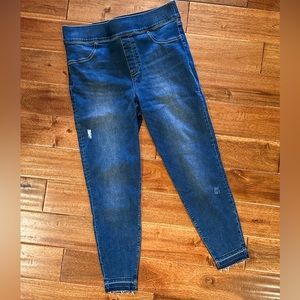 NWOT Spanx Denim Ankle Jeggings - 1X